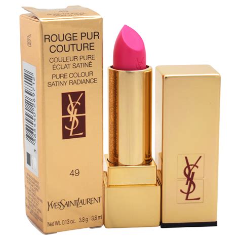 ysl rouge pur couture 49 tropical pink|YSL pink celebration.